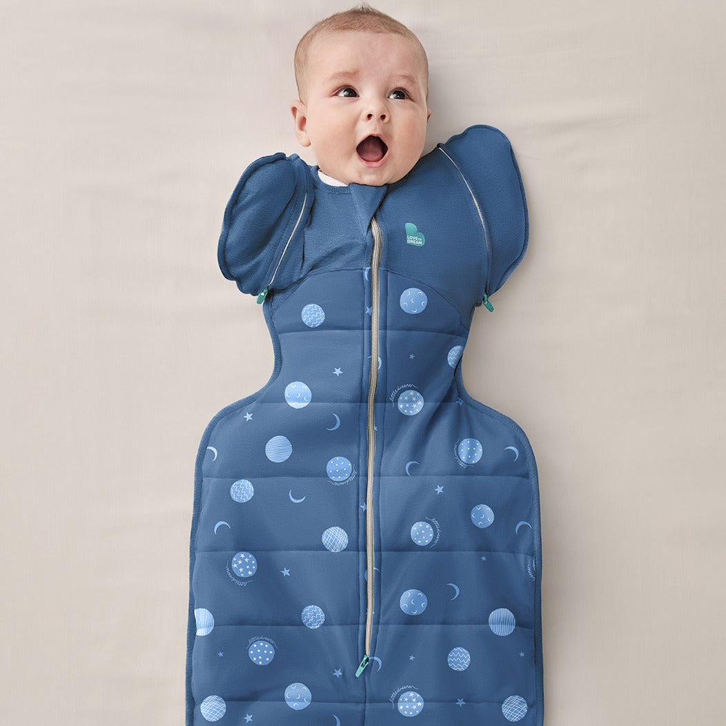 Swaddle Up™ Transition Bag Warm 2.5 TOG - Little Dreamer Denim - Large