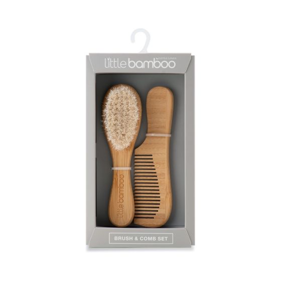Little Bamboo Brush & Comb Set - Little Bamboo