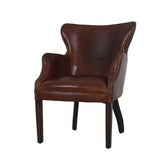 BALTIMORE OCCASIONAL CHAIR - VINTAGE CIGAR BROWN