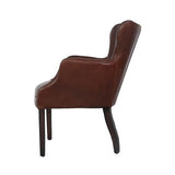 BALTIMORE OCCASIONAL CHAIR - VINTAGE CIGAR BROWN
