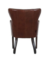 BALTIMORE OCCASIONAL CHAIR - VINTAGE CIGAR BROWN