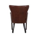 BALTIMORE OCCASIONAL CHAIR - VINTAGE CIGAR BROWN