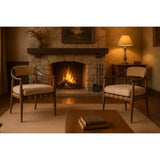 ARCADIA OCCASSIONAL CHAIR - ASH WOOD