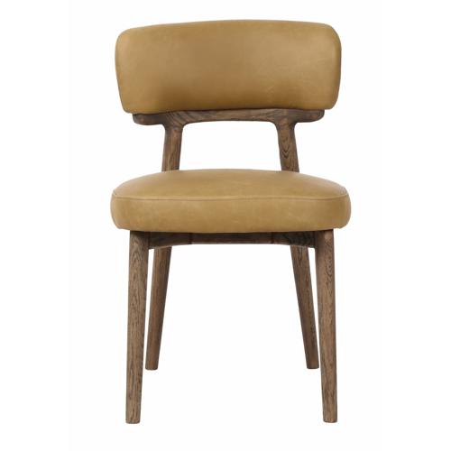 WILLOW DINING CHAIR IN GINGER LEATHER