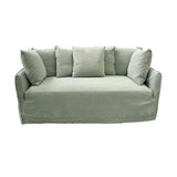 ROXY 2 SEATER SOFA - OLIVE