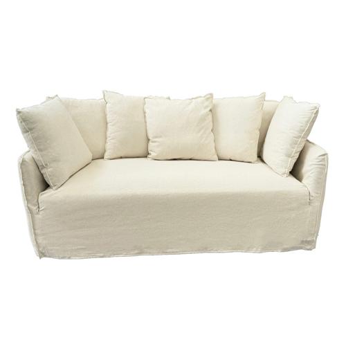 ROXY 2 SEATER SOFA - OATMEAL