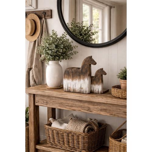 WOODEN HORSE - 170x65x250