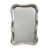 VINTAGE SILVER ABSTRACT MIRROR - 1180x780x85