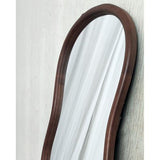 WALNUT ABSTRACT MIRROR - 1700x700x40