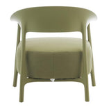 DRIFT OUTDOOR PP CHAIR W/ GREEN OUTDOOR FABRIC - SAGE FRAME