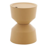 OUTDOOR ICE BUCKET SIDE TABLE - SAND