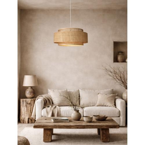 BAMBOO PENDANT - NATURAL - 500x300