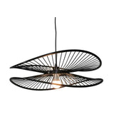 BAMBOO PENDANT - BLACK