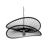 BAMBOO PENDANT - BLACK