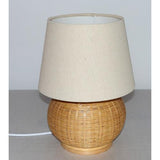 BAMBOO & LINEN TABLE LAMP - NATURAL - 240x340