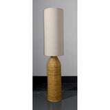 BAMBOO & LINEN FLOOR LAMP - NATURAL - 300x1360