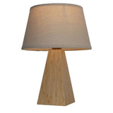 BAMBOO & LINEN TABLE LAMP - NATURAL - 240x330