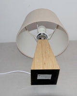 BAMBOO & LINEN TABLE LAMP - NATURAL - 240x330