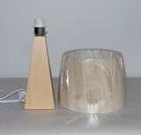 BAMBOO & LINEN TABLE LAMP - NATURAL - 300x510