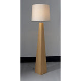 BAMBOO & LINEN FLOOR LAMP - NATURAL - 420x1580