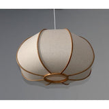 BAMBOO & LINEN PENDANT - NATURAL
