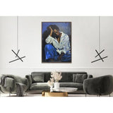 FRAMED CANVAS -  80% HANDPAINTING - Version 1