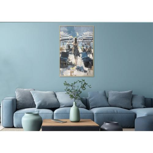 FRAMED CANVAS -  80% HANDPAINTING - Version 3