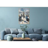 FRAMED CANVAS -  80% HANDPAINTING - Version 3