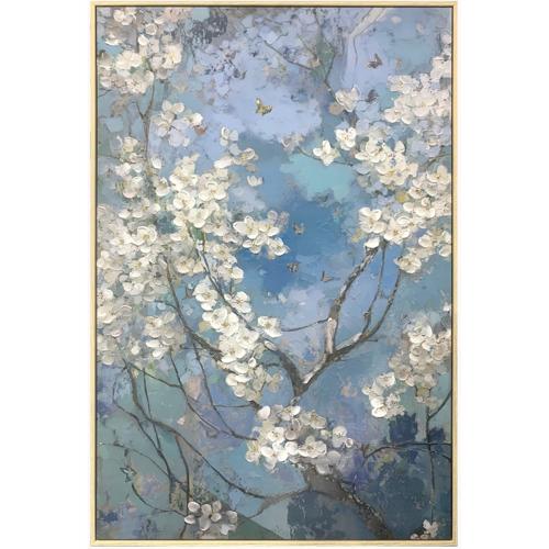 FRAMED CANVAS -  80% HANDPAINTING - Version 4