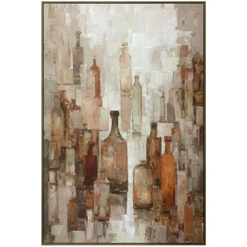 FRAMED CANVAS -  80% HANDPAINTING - Version 5