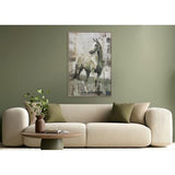 FRAMED CANVAS -  80% HANDPAINTING - Version 8