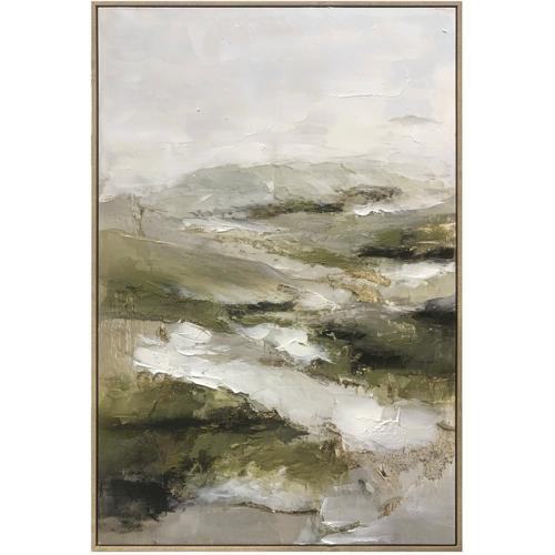 FRAMED CANVAS -  80% HANDPAINTING - Version 9
