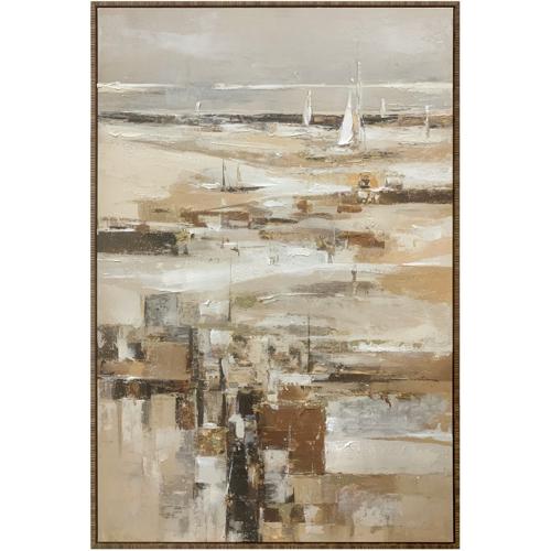 FRAMED CANVAS -  80% HANDPAINTING - Version 12