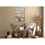 FRAMED CANVAS -  80% HANDPAINTING - Version 12