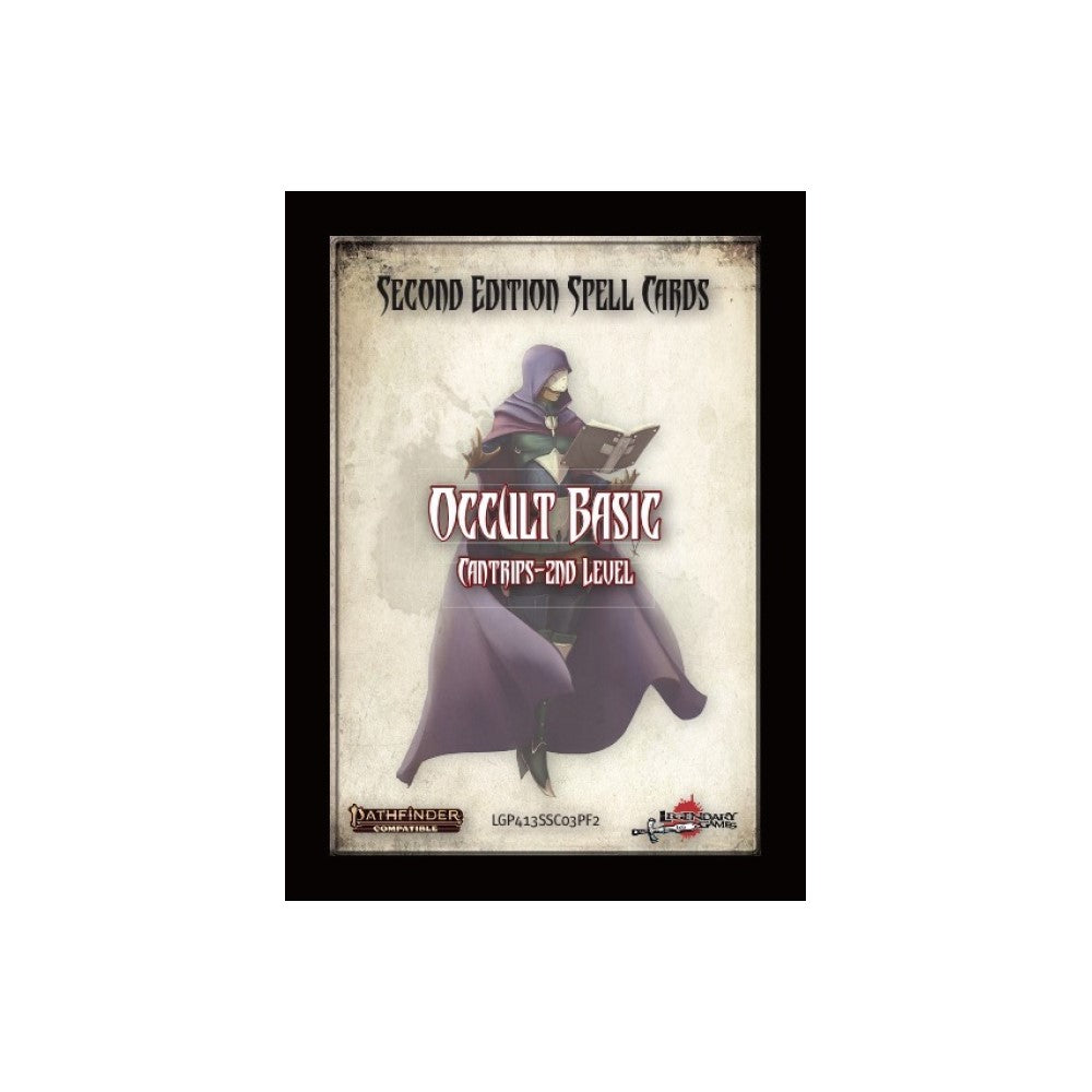 Pathfinder 2nd Edition Accessories: Pathfinder Spell Deck: Occult