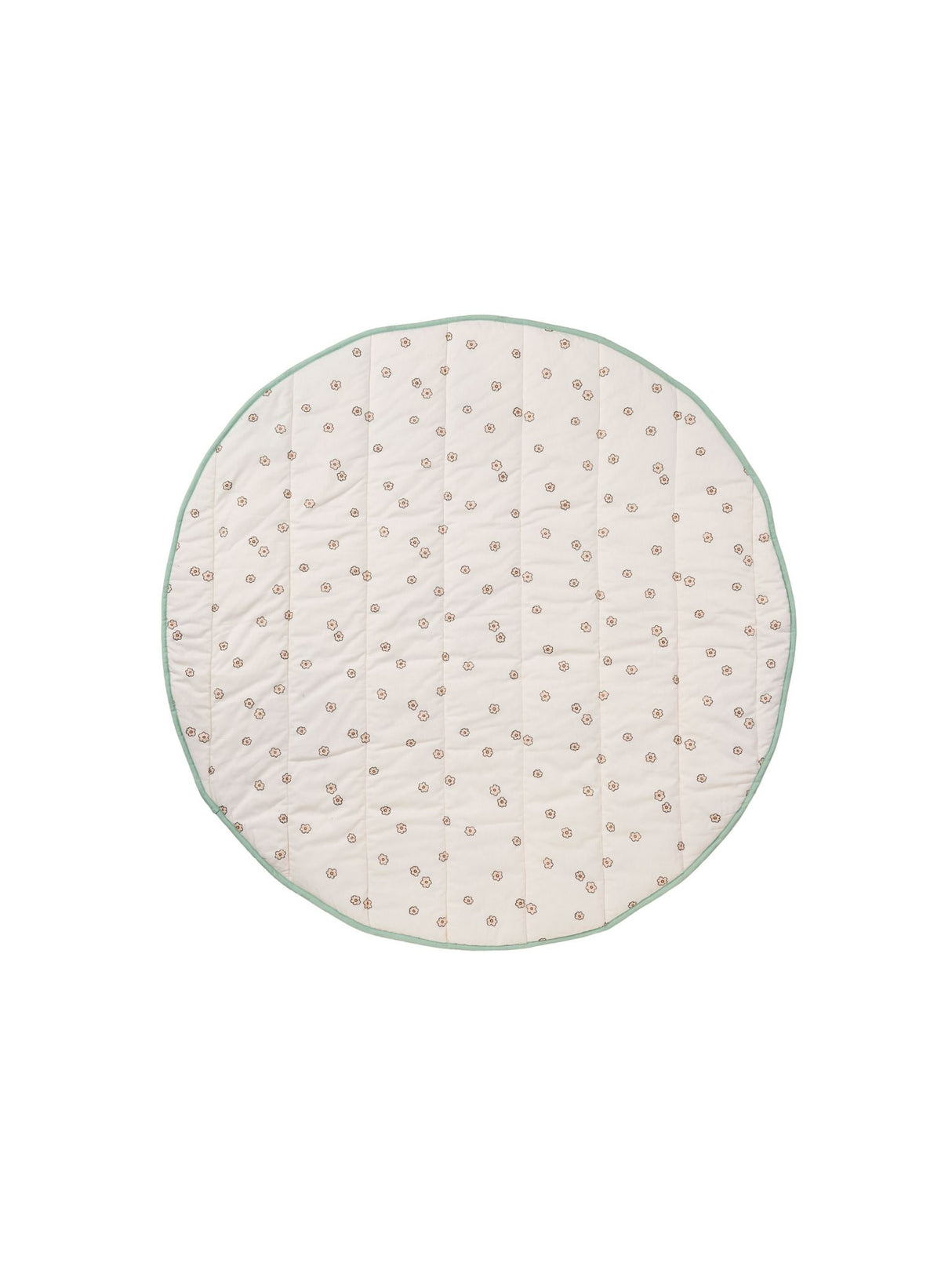 Folk Woodland 120cm Round Playmat by Linen House Kids -  (Blush)