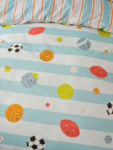 Have a Ball Duvet Cover Set by Linen House Kids - Double (Multi)