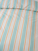 Sailor Stripe Duvet Cover Set by Linen House Kids - Double (Blue)