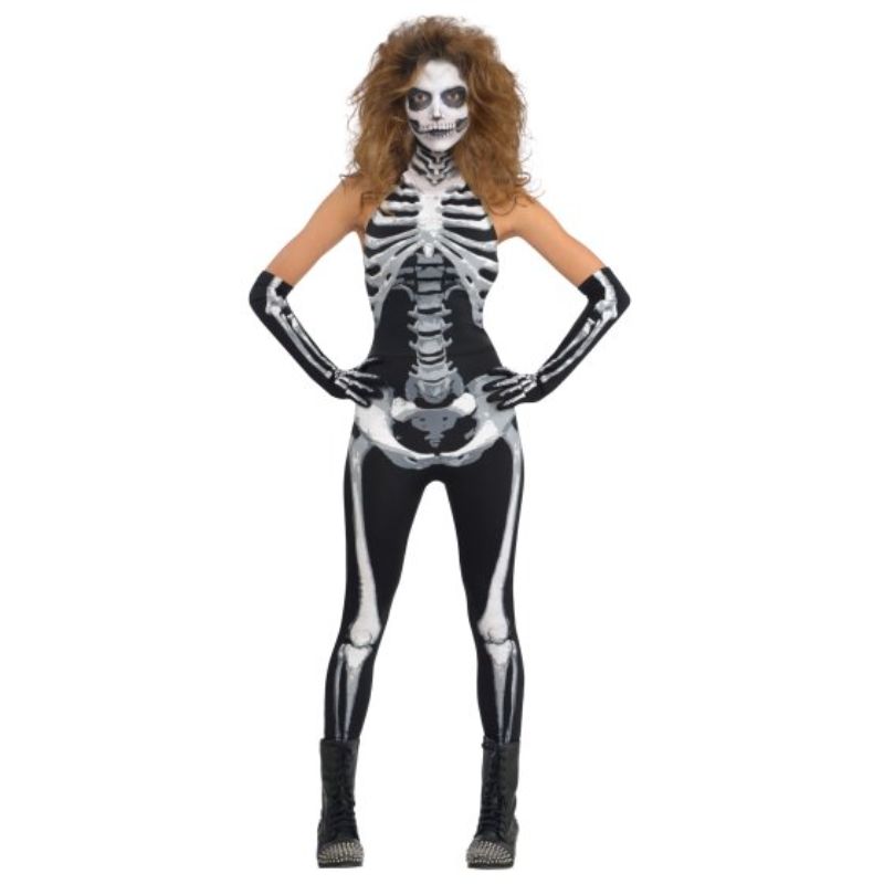 Costume Bone-A-Fied Babe Skeleton Women's Size 10-12