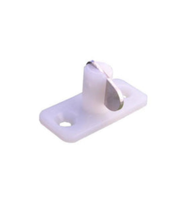 Stayput Nylon Horizontal Fastener Natural 35mm X 15mm Base (4)
