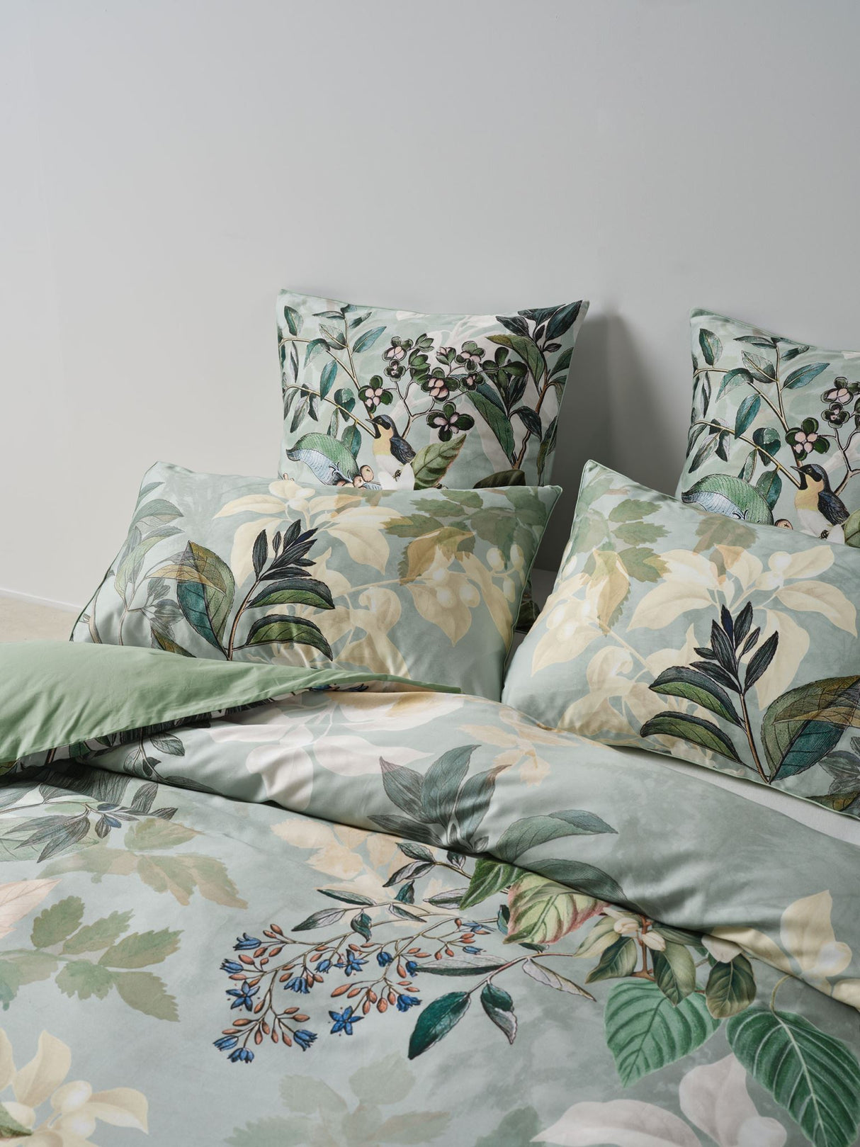 Blair Duvet Cover Set by Linen House -  (Jade)