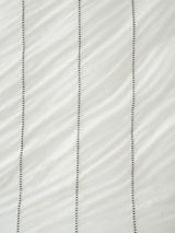 Jerome Duvet Cover Set by Linen House - Super King (White)