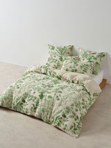 Lindy Duvet Cover Set by Linen House - Queen (Natural)