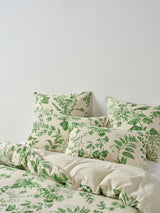 Lindy Duvet Cover Set by Linen House - Double (Natural)