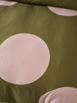 Pluto Duvet Cover Set by Linen House - Queen (Olive)