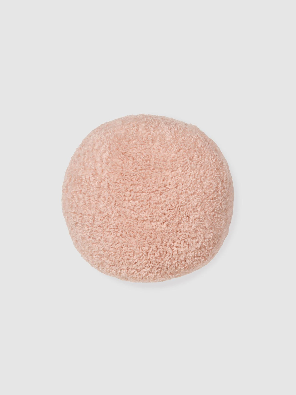 Shetland 43cm Round Cushion by Linen House -  (Blush)