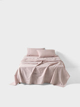 Volley Check Sheet Set Set by Linen House - Single (Orchid)