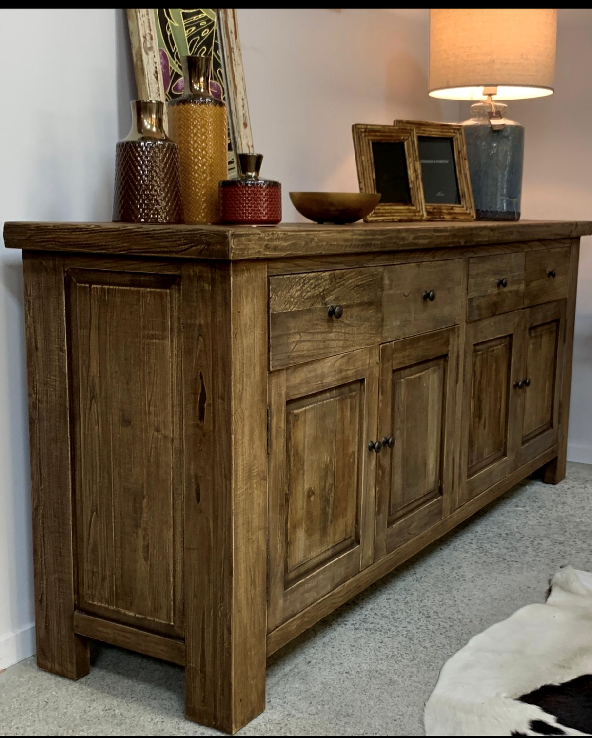 Reclaimed Elm Sideboard