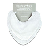 Little Bamboo Muslin Bib 2pk - Natural - Little Bamboo