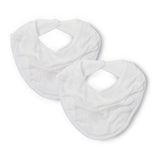Little Bamboo Muslin Bib 2pk - Natural - Little Bamboo